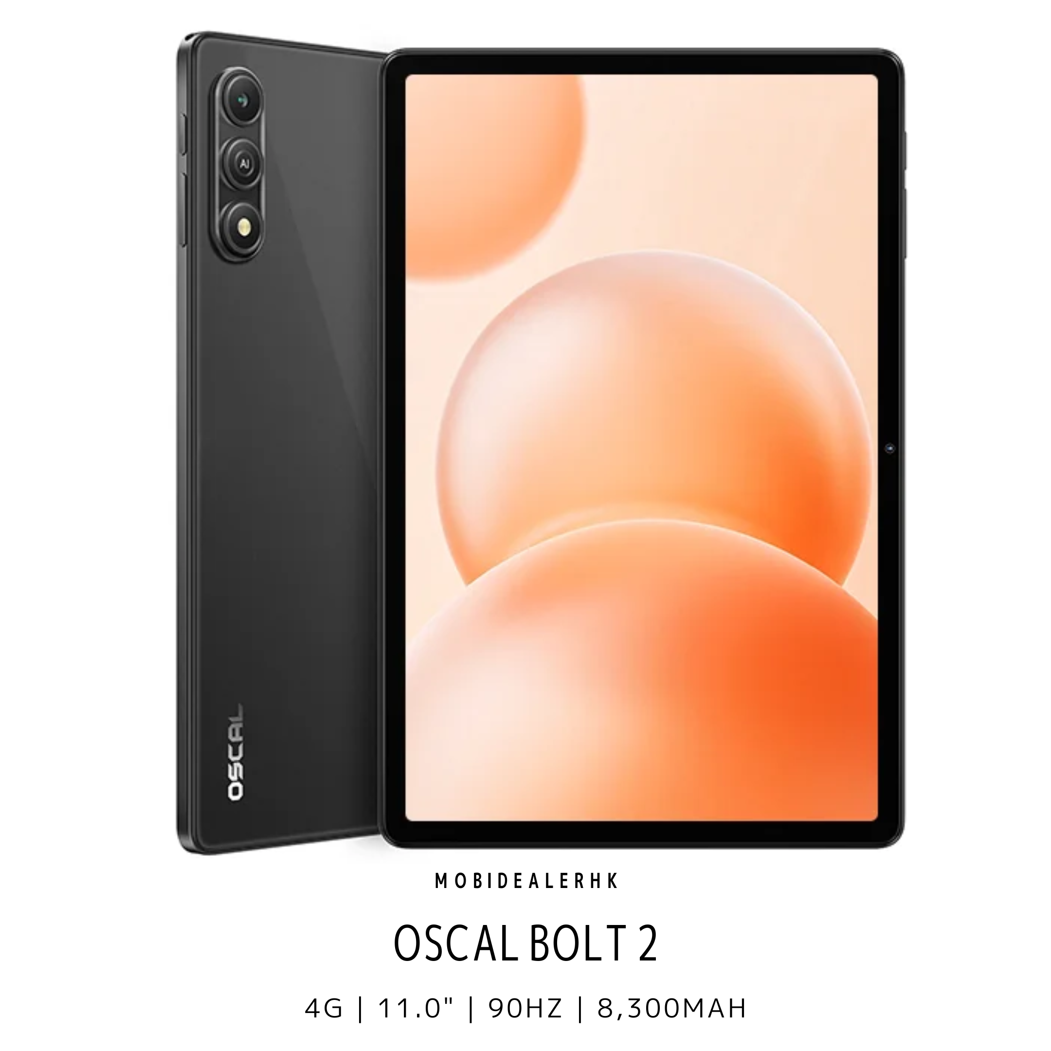 Oscal Bolt 2 | 4G | 平板電腦 | 11.0" | 90Hz 護眼大屏 | 8300mAh 大電池