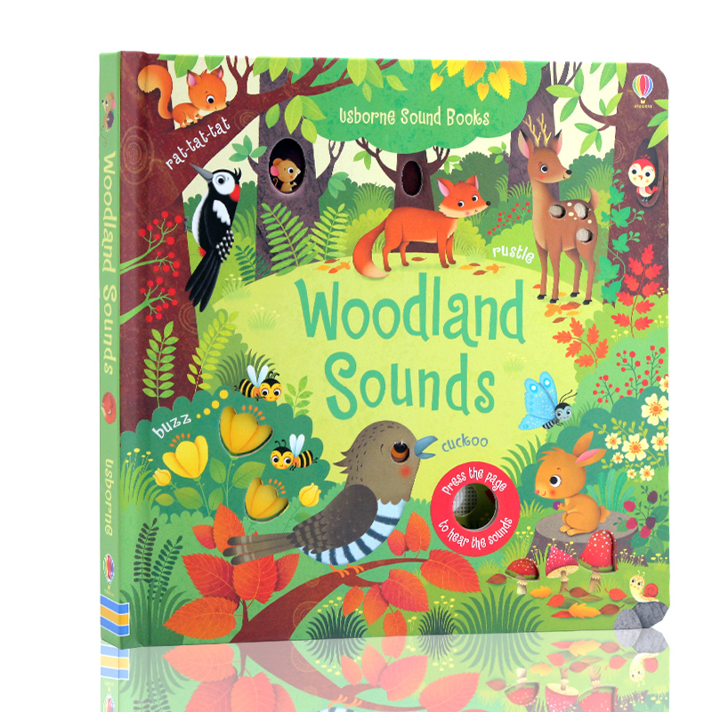 Usborne Woodland Sounds森林的聲音發聲書