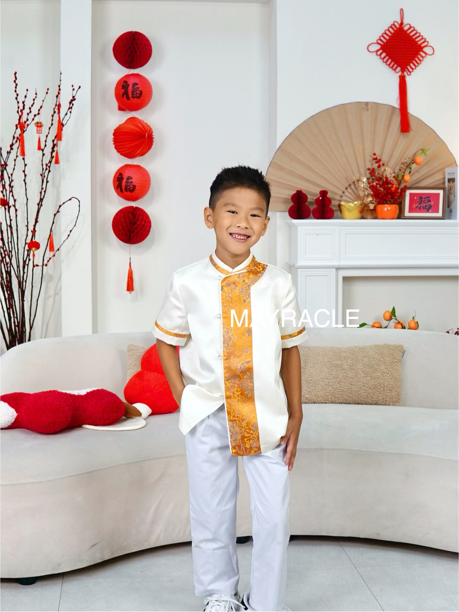 [PRE-ORDER] CNY 2027 Feng (丰) Boy Shirt