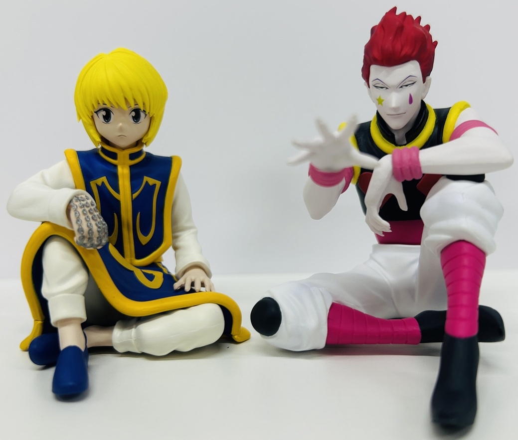 Hunter x Hunter 全職獵人 坐姿公仔 2（希索加/古勒比加）扭蛋（全2種）figure  景品