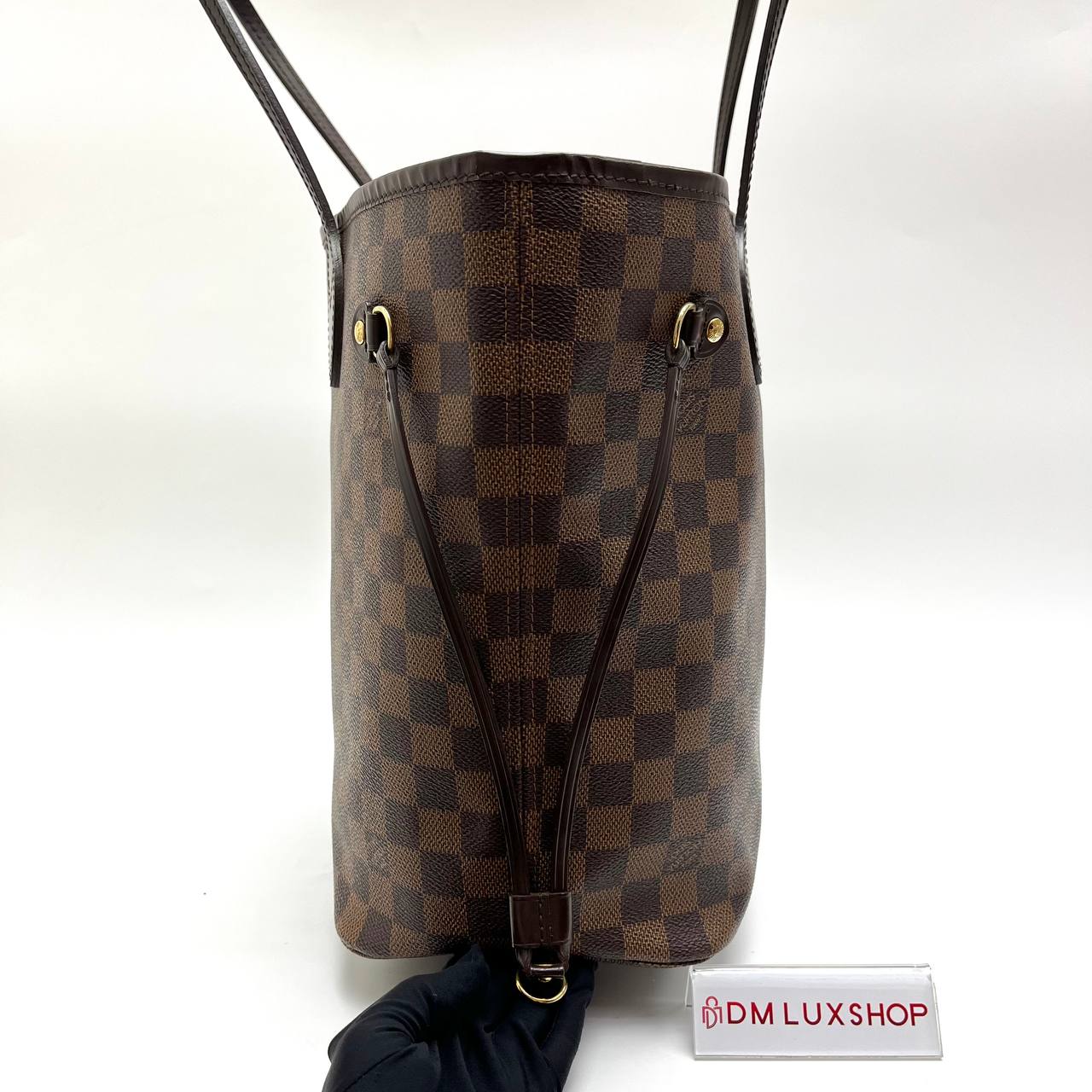 LV Damier Ebene Neverfull MM