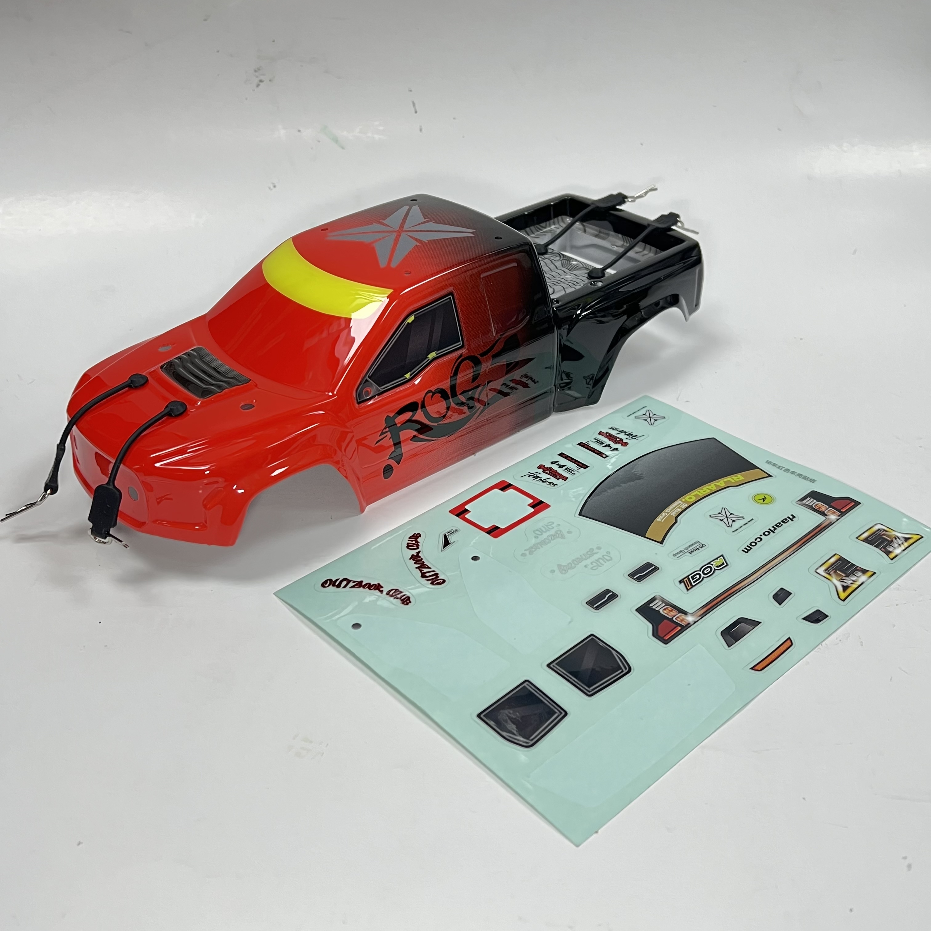 全新 Rlaarlo 1:14 Gladiator ROG1  | 雷拉洛 角鬥士 大腳車車殼 | 紅色