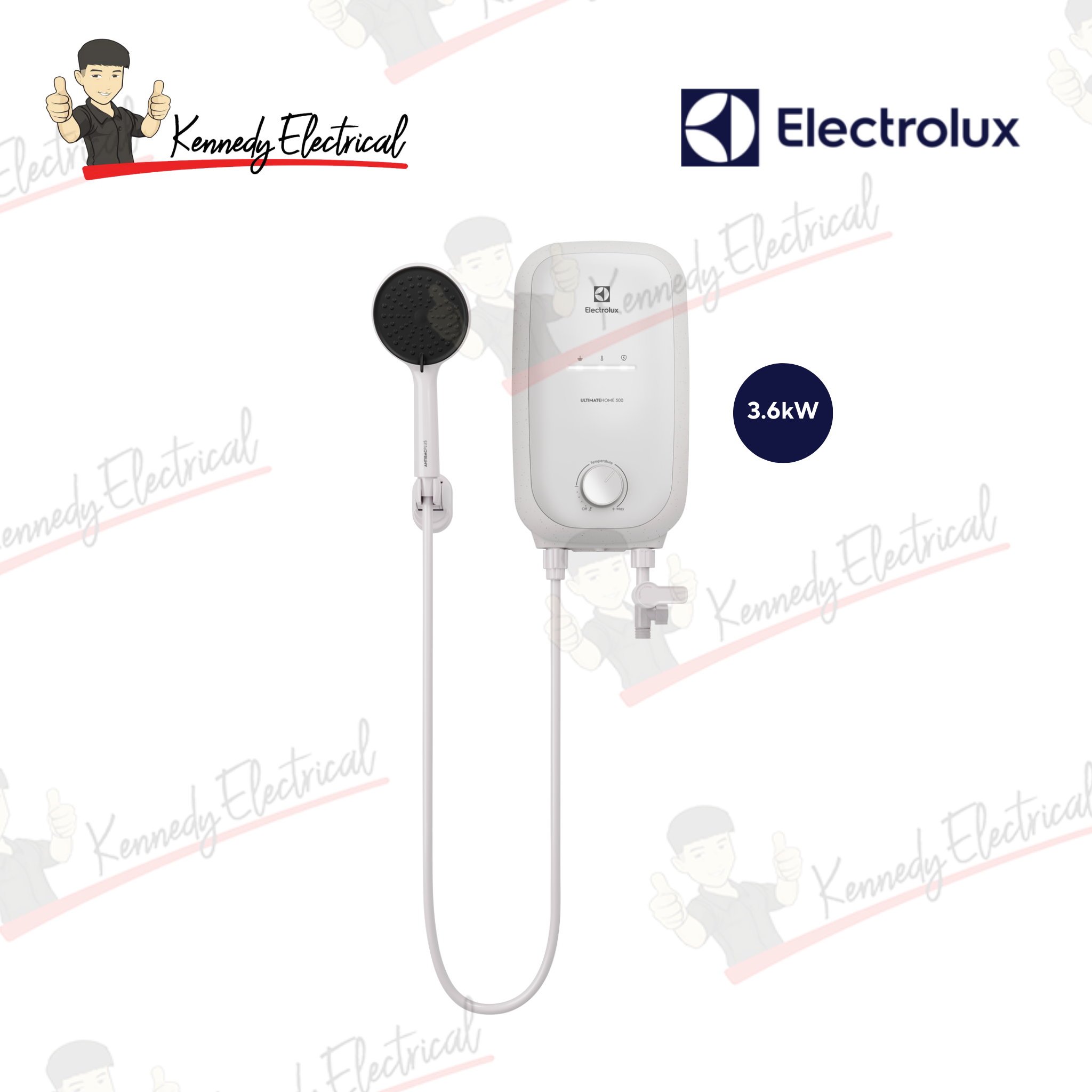 Electrolux 3.6kW Inverter Pump Water Heater Silent Operation (EWE361QX-W3)