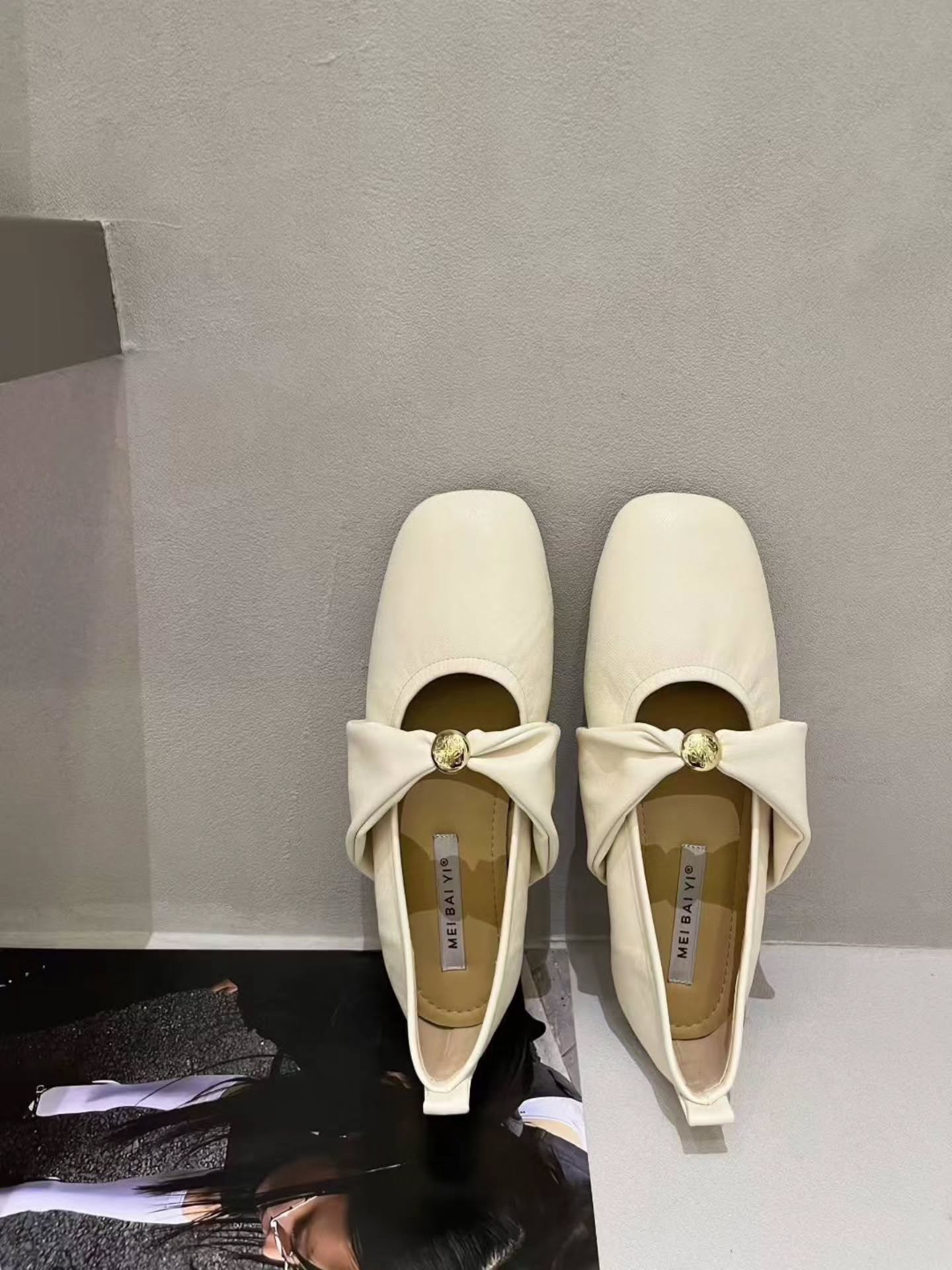 6638-106 小香风金扣玛丽珍 🇨🇳