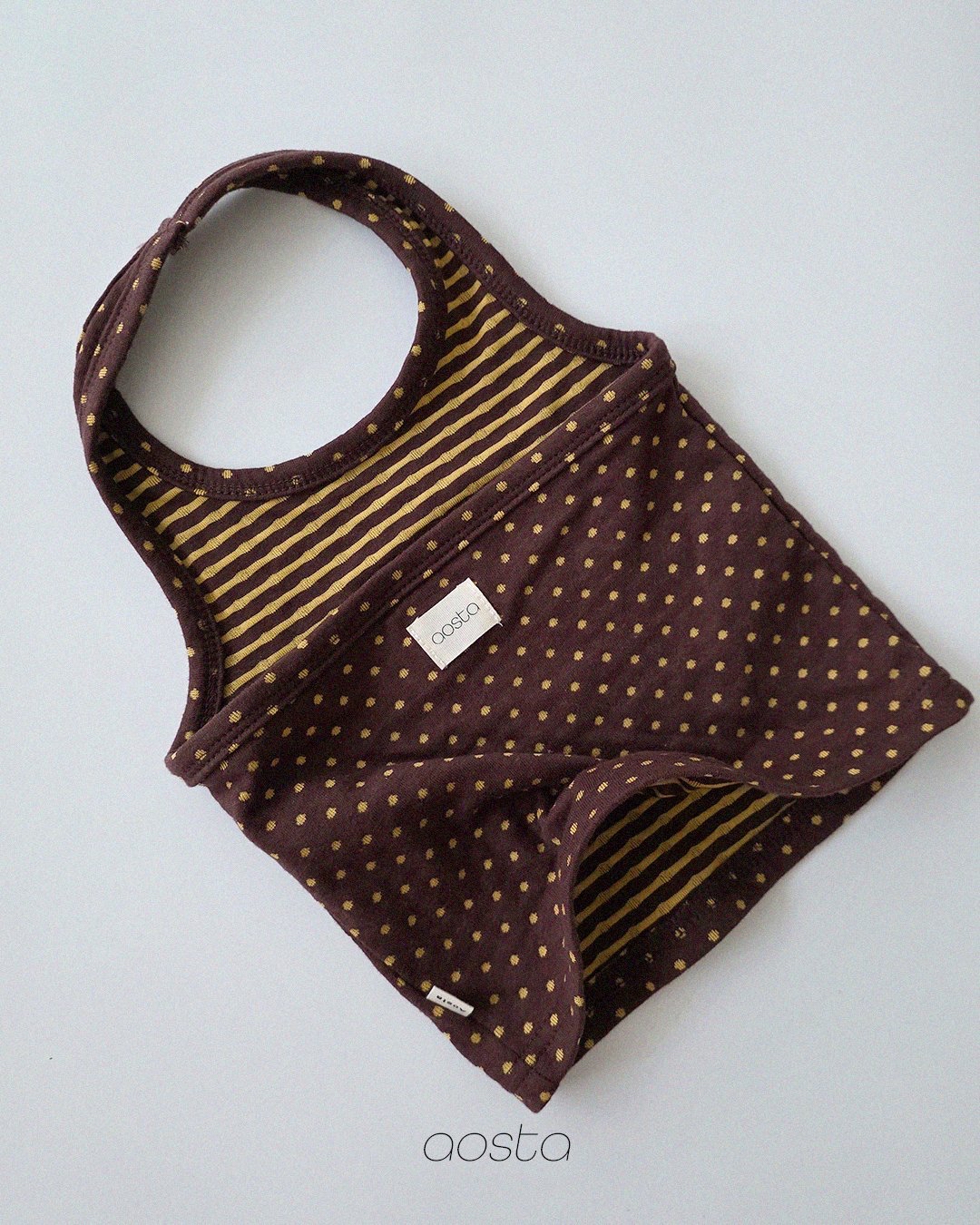 Aosta | [Choco Chip Halter Neck]