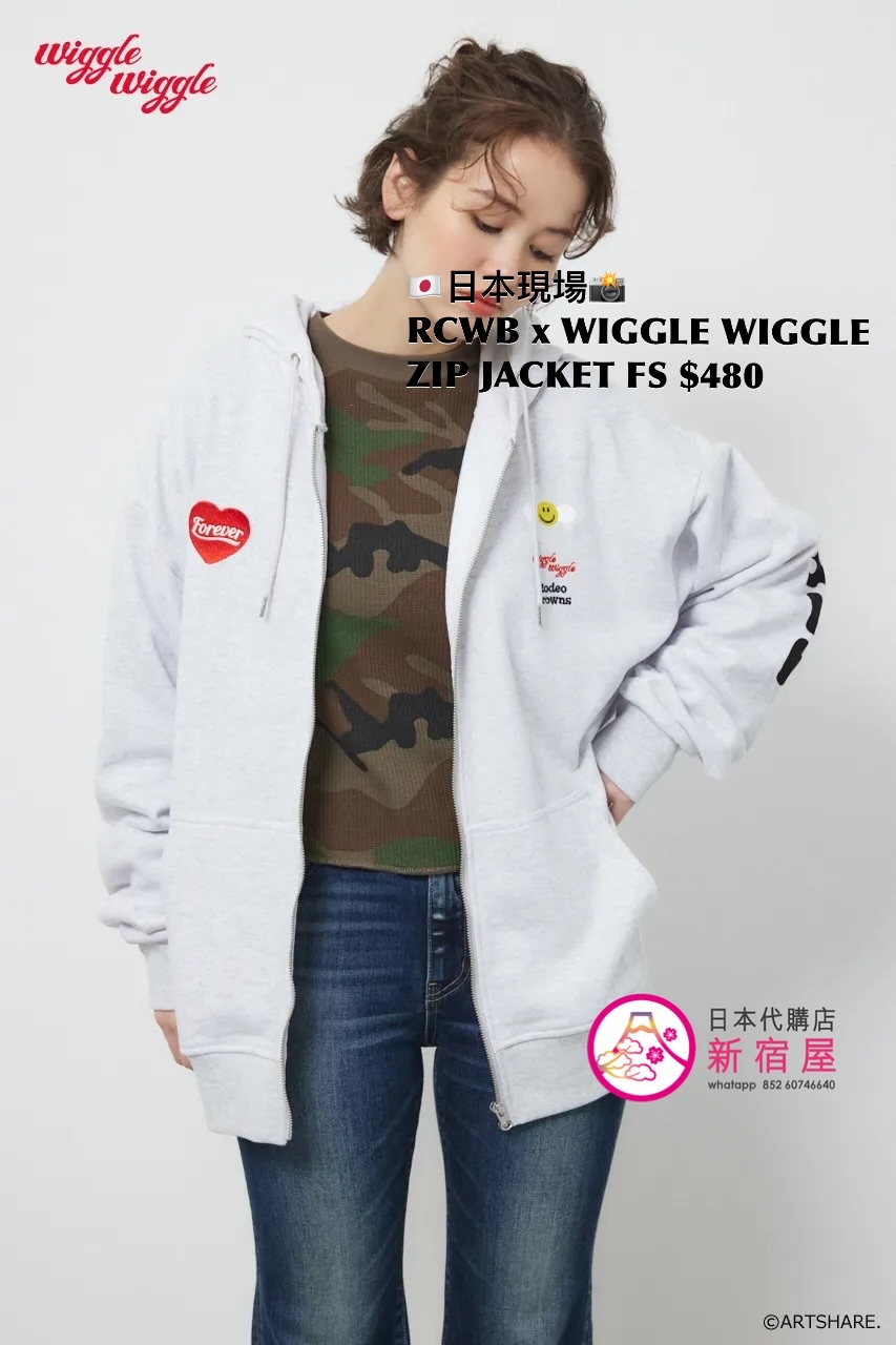 RODEO CROWNS WIDE BOWL x WIGGLE WIGGLE ZIP JACKET