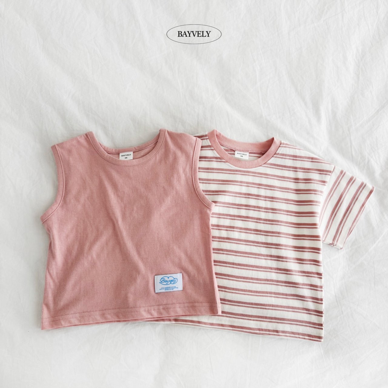 🇰🇷BAYVELY tee+背心set