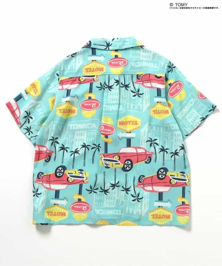 🇯🇵預訂 日本直送🇯🇵Breeze x Tomica系列兩色椰樹車車滿印夏威夷襯衫