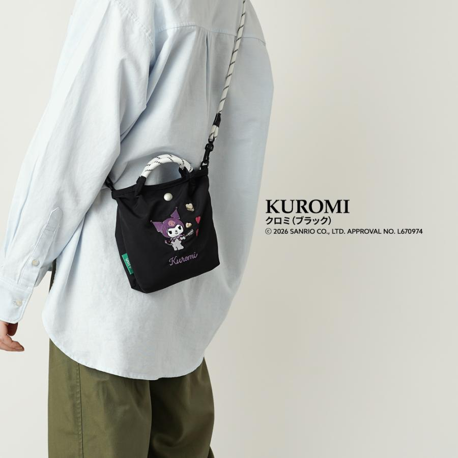 【日本直送】Sanrio × unify 輕量撥水加工刺繡兩用袋 1.3L