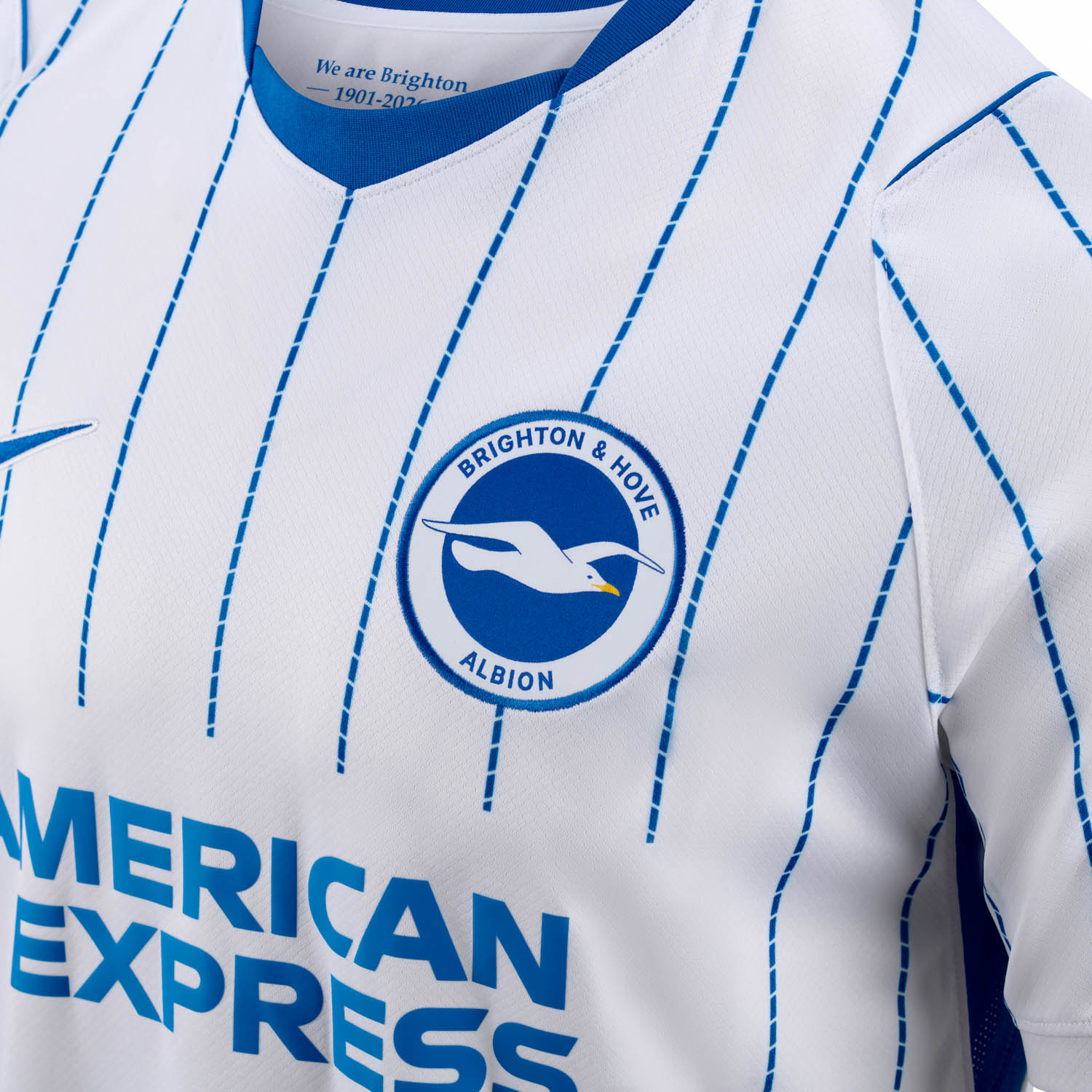 Nike Brighton & Hove Albion 白禮頓 2026-27 作客球迷版球衣 (可加印字章)