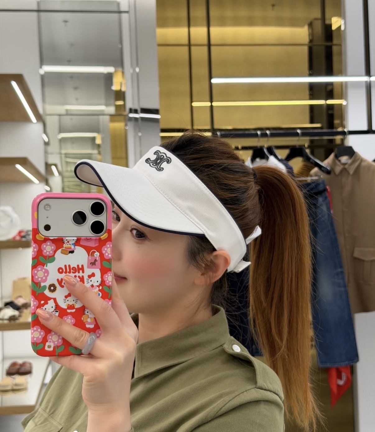 限時優惠✨新款🆕訂貨📮Celine 帽 打pickleball/網球/Golf 都襯到❤️  Size M 58cm / L 59cm 後面有扣可調節