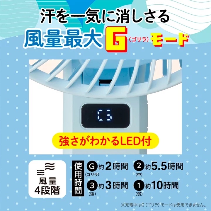 日本預訂📍日本大猩猩超強力夏日風扇仔