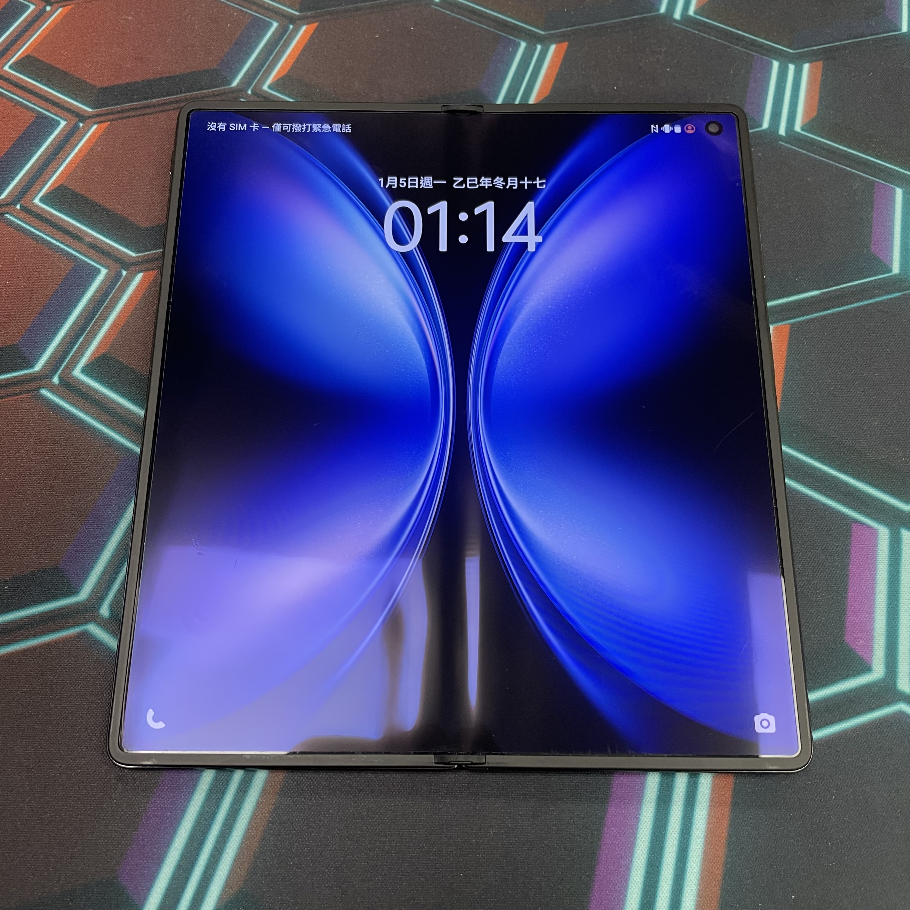 *7477 Vivo X Fold 5 靚機 16+512GB 黑色 black