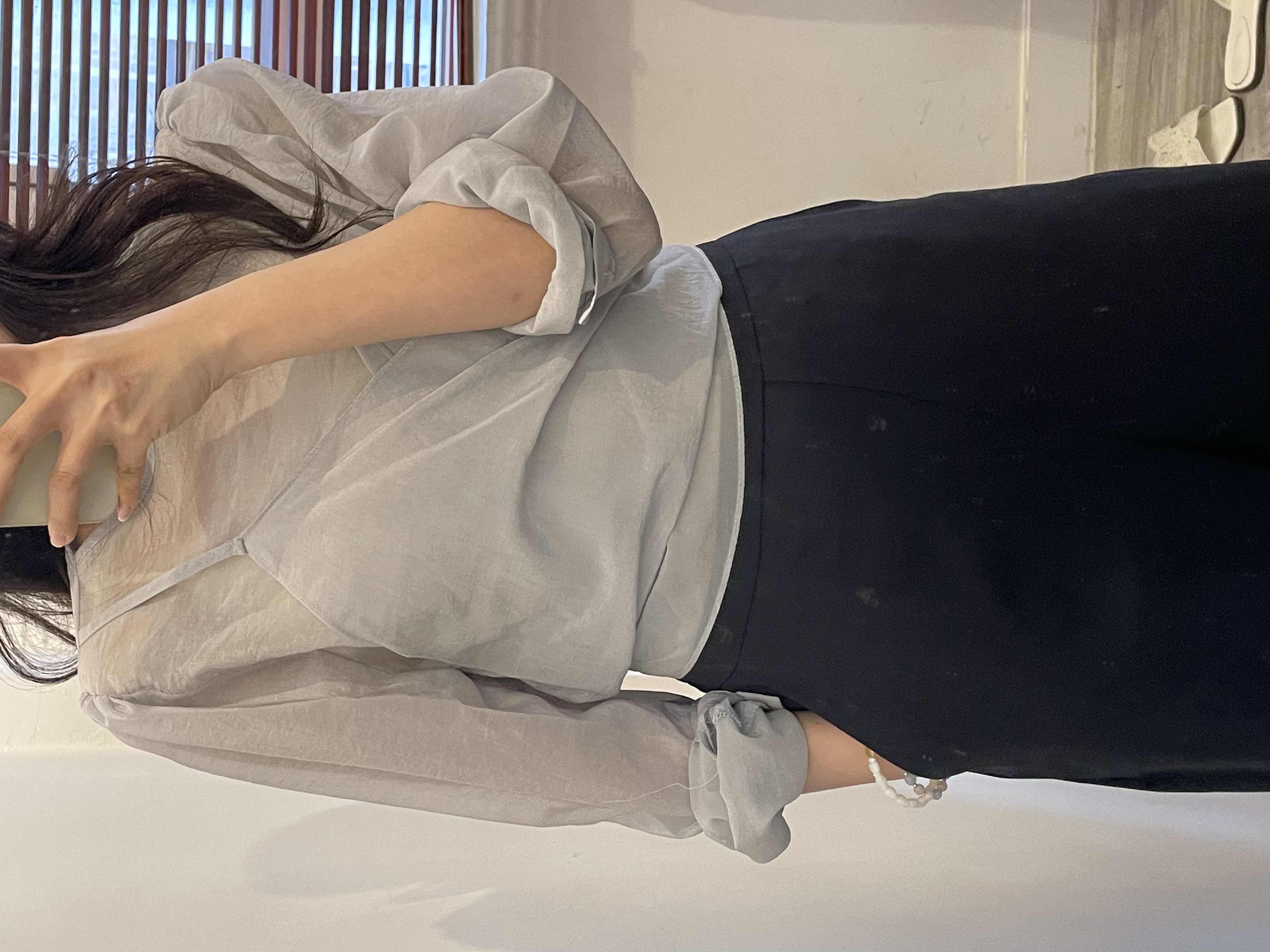 🍂 ONNI WRAP SHIRT 