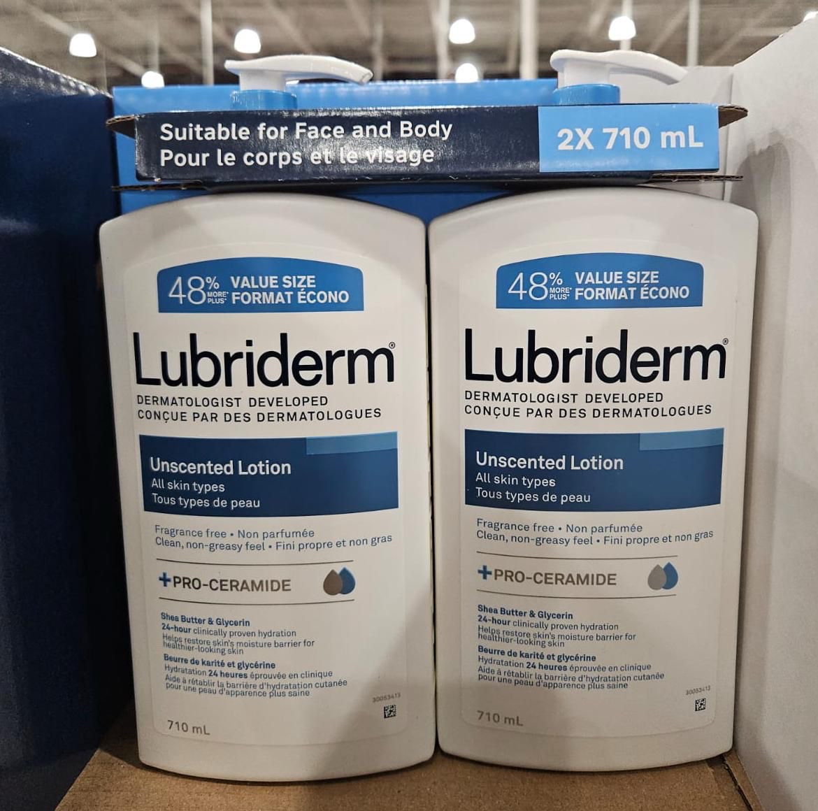 *Lubriderm 保濕乳液 710ml (1組2支)*