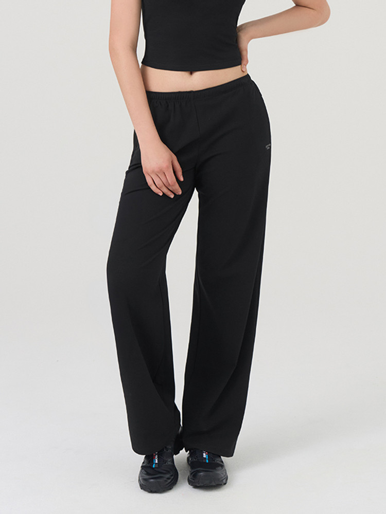 預購_Soft Pique Elastic Waistband Long Pants by Grandeline