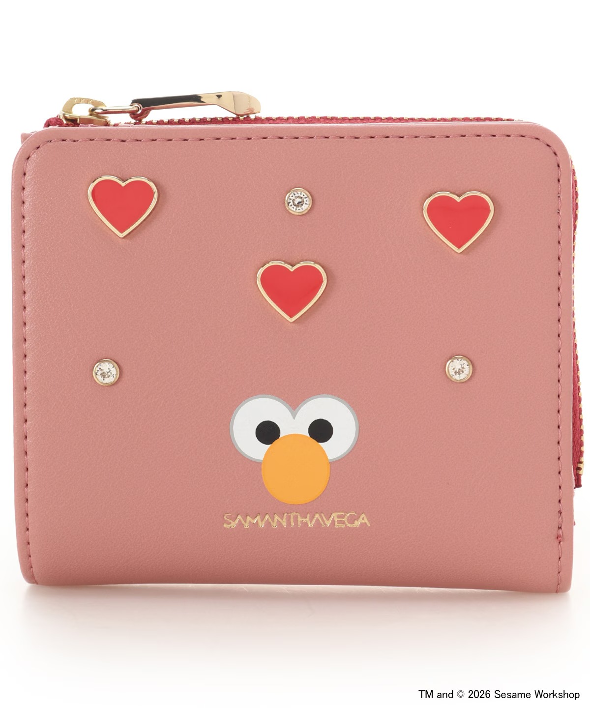 🌸 【預訂】Elmo Wallet - SAMANTHAVEGA x SESAME STREET