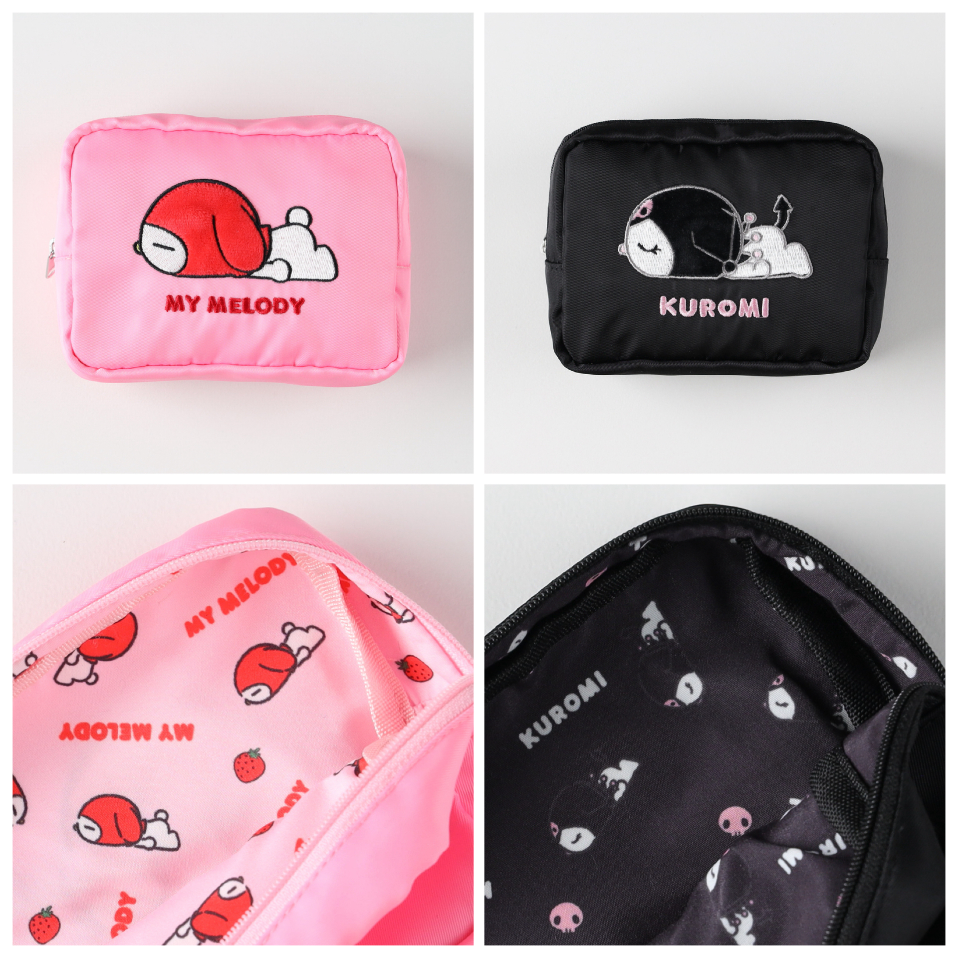 日本預訂📍日本Sanrio x Right On得意訓覺樣系列 - 拉鏈袋