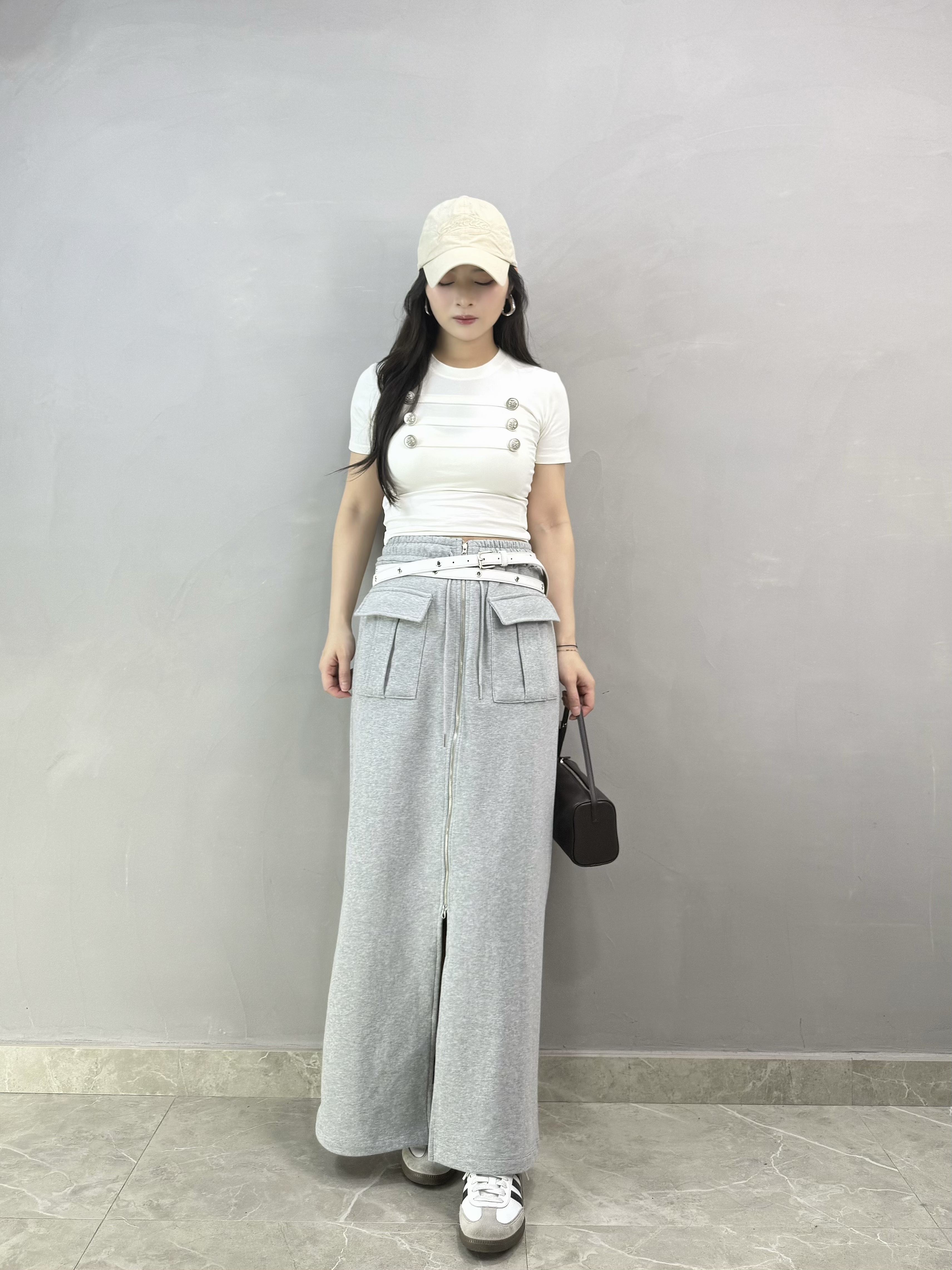 B01 手工鈕Tee