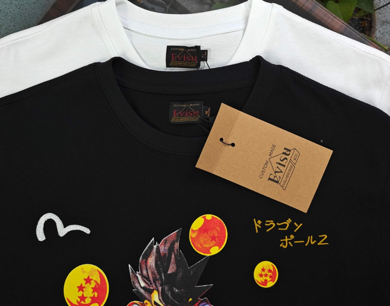 日本🇯🇵 EVISU x Dragon Ball 主題印花短袖Tee