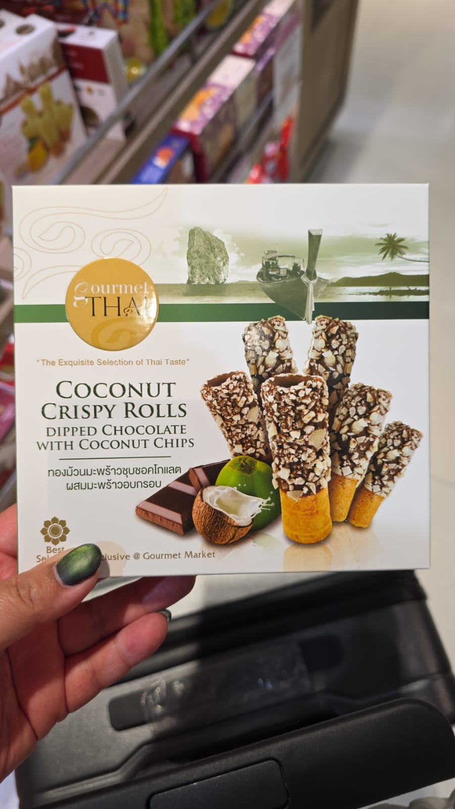 coconut crispy rolls