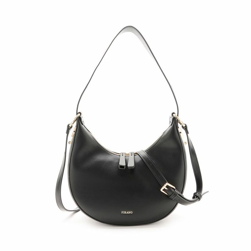 《現貨》日本firano月亮側孭包(黑色)
