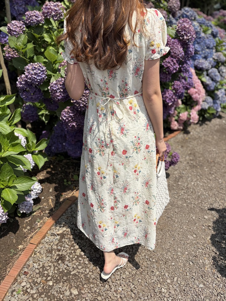 Premium Embroidered Floral Dress