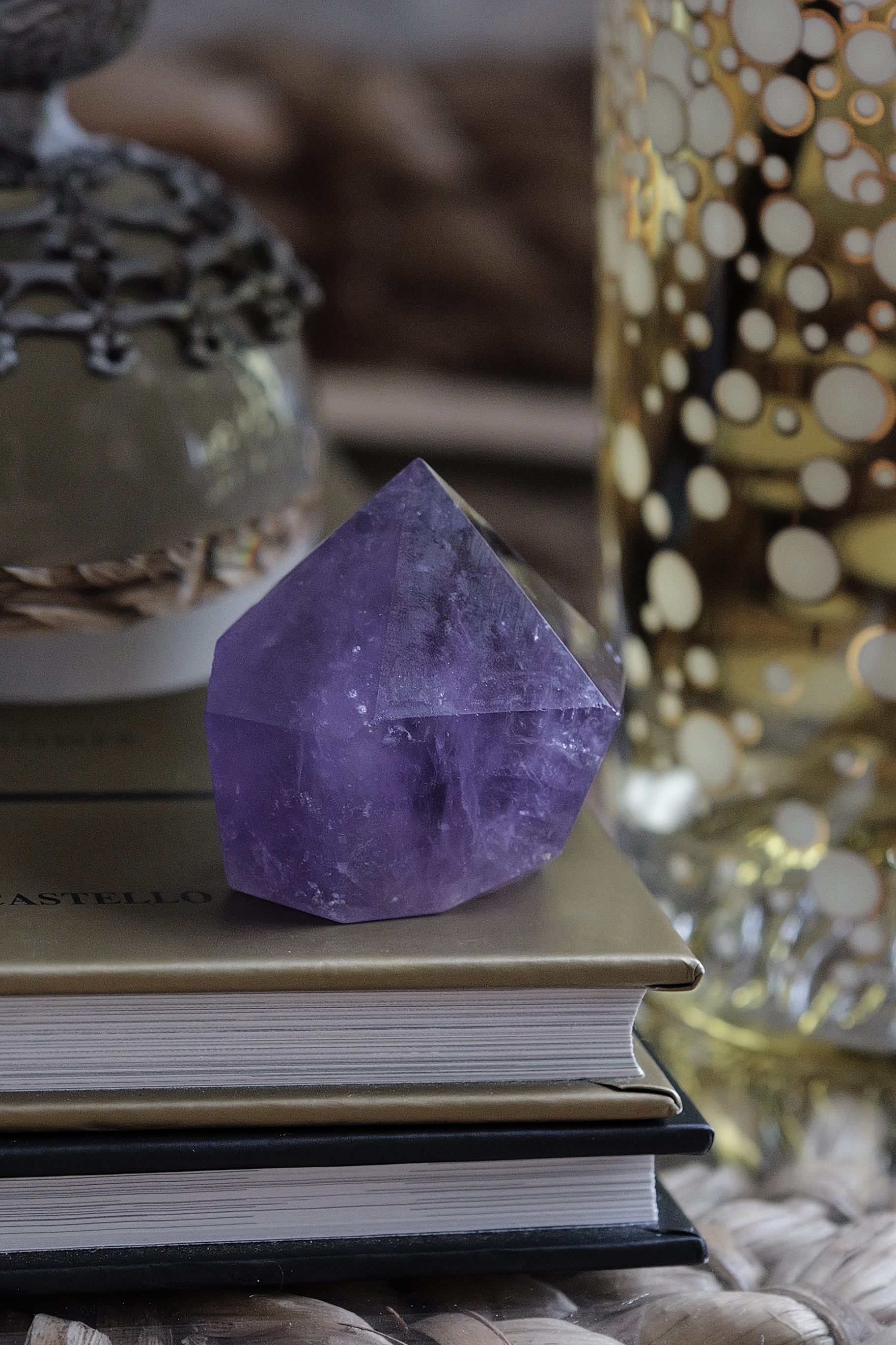  ༒4.1cm紫水晶六角小柱 ༒ AM1189H3tG6m-RA28*MS8