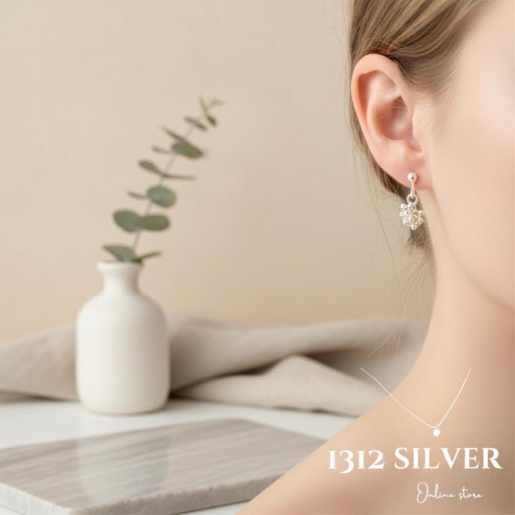 S925 - EE0338 Drop Earrings