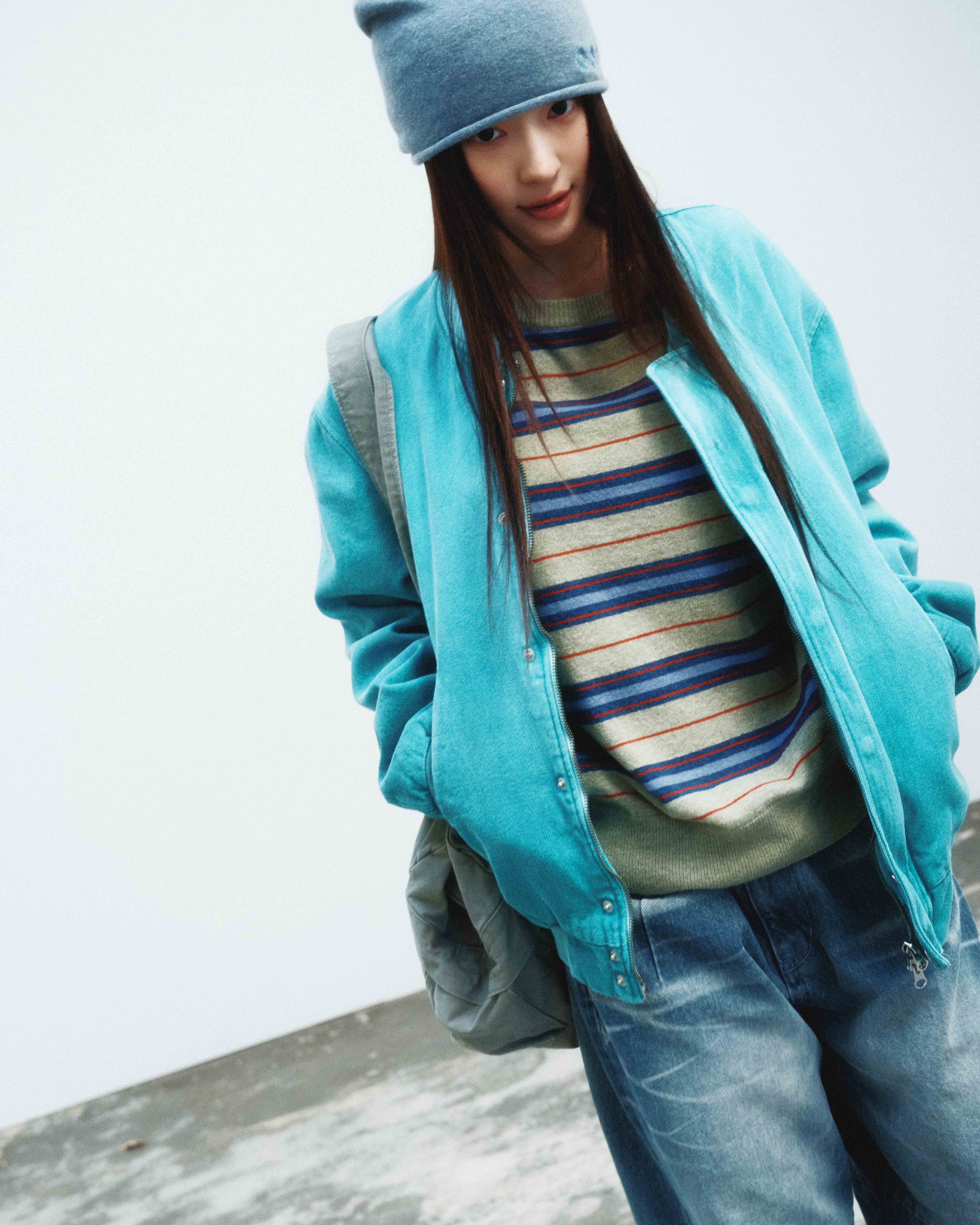 999 HUMANITY - OVERFIT ROLLED BEANIE (5COLOR)