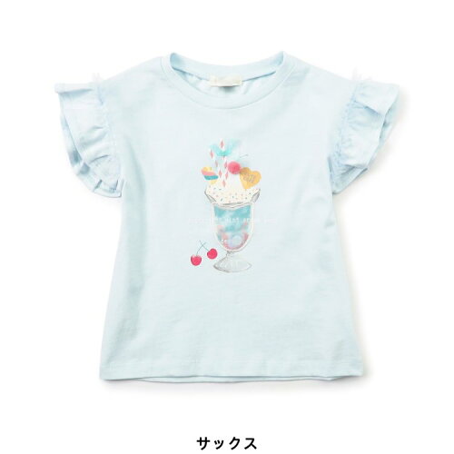 🆕【⭐訂購⭐】🇯🇵  日本直送🌀甜美 雪糕芭菲 立體設計 蝴蝶袖 短袖Tee［4款選］🌀[ELCA-0292][260430]