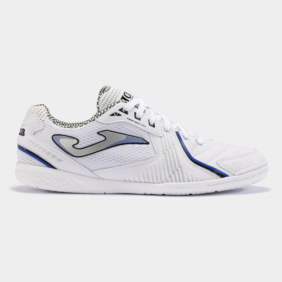Futsal Shoes Dribling 24 White Blue