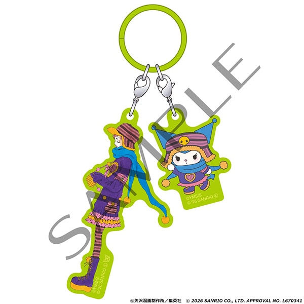 矢澤愛 近所物語 × Sanrio POP UP STORE 2連掛件匙扣 #P-GLG0365 (PRE-ORDER) [2026/11]