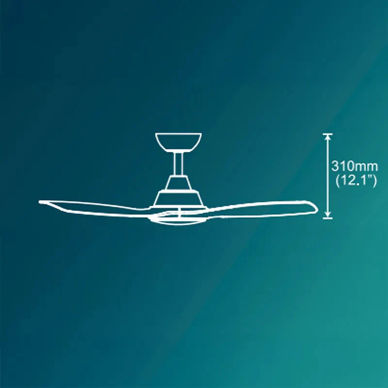 [飛利浦直送 原裝行貨2年保養] 飛利浦 Olas 42吋風扇燈（白色）– 風扇30W + LED燈24W 靜音節能 現代簡約設計 (香港行貨) Olas 42" Ceiling Fan with LED Light (White) – 30W Fan + 24W Light 929004641101