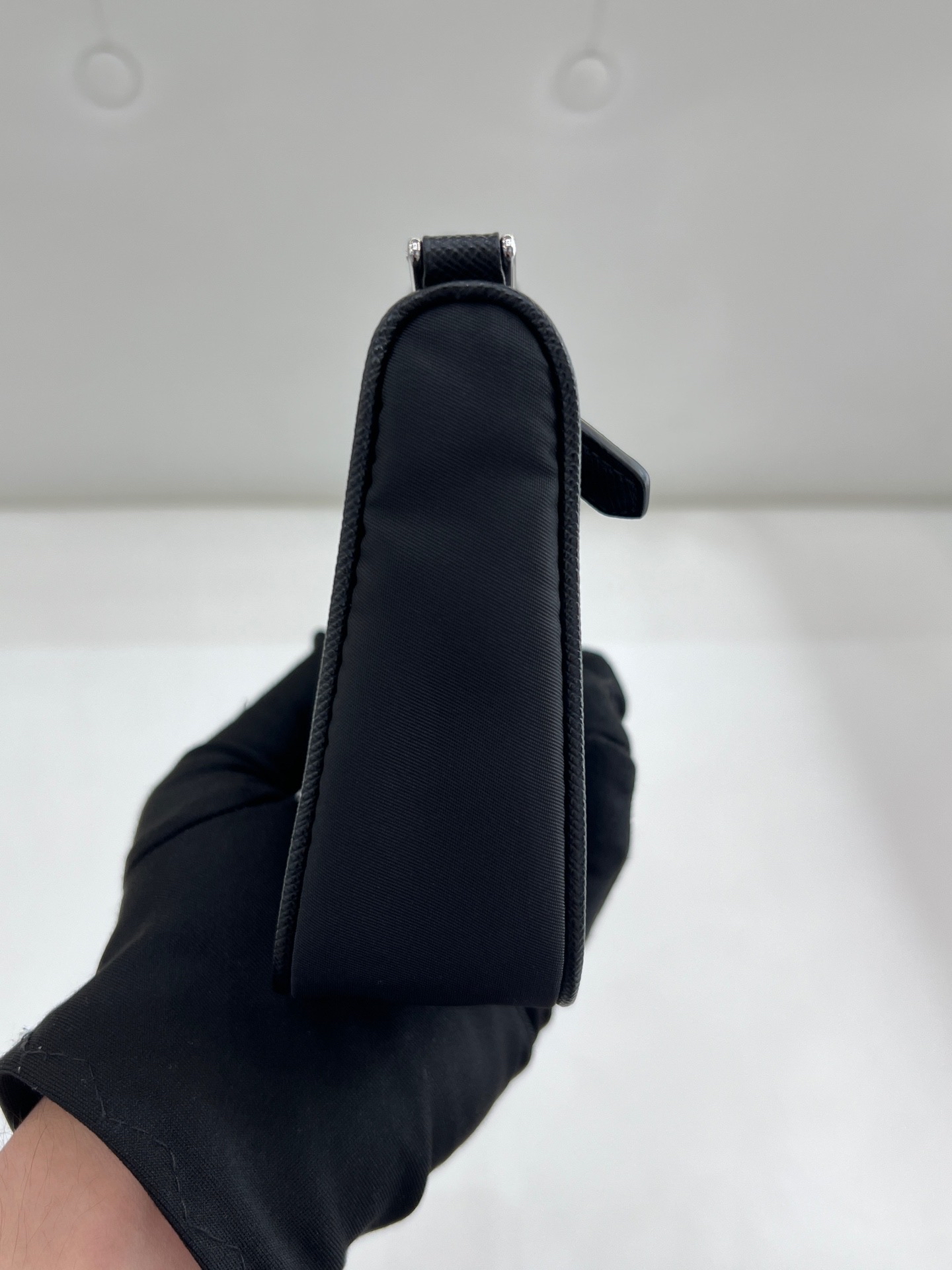 【預訂貨品】 Full set Prada黑色mini hobo