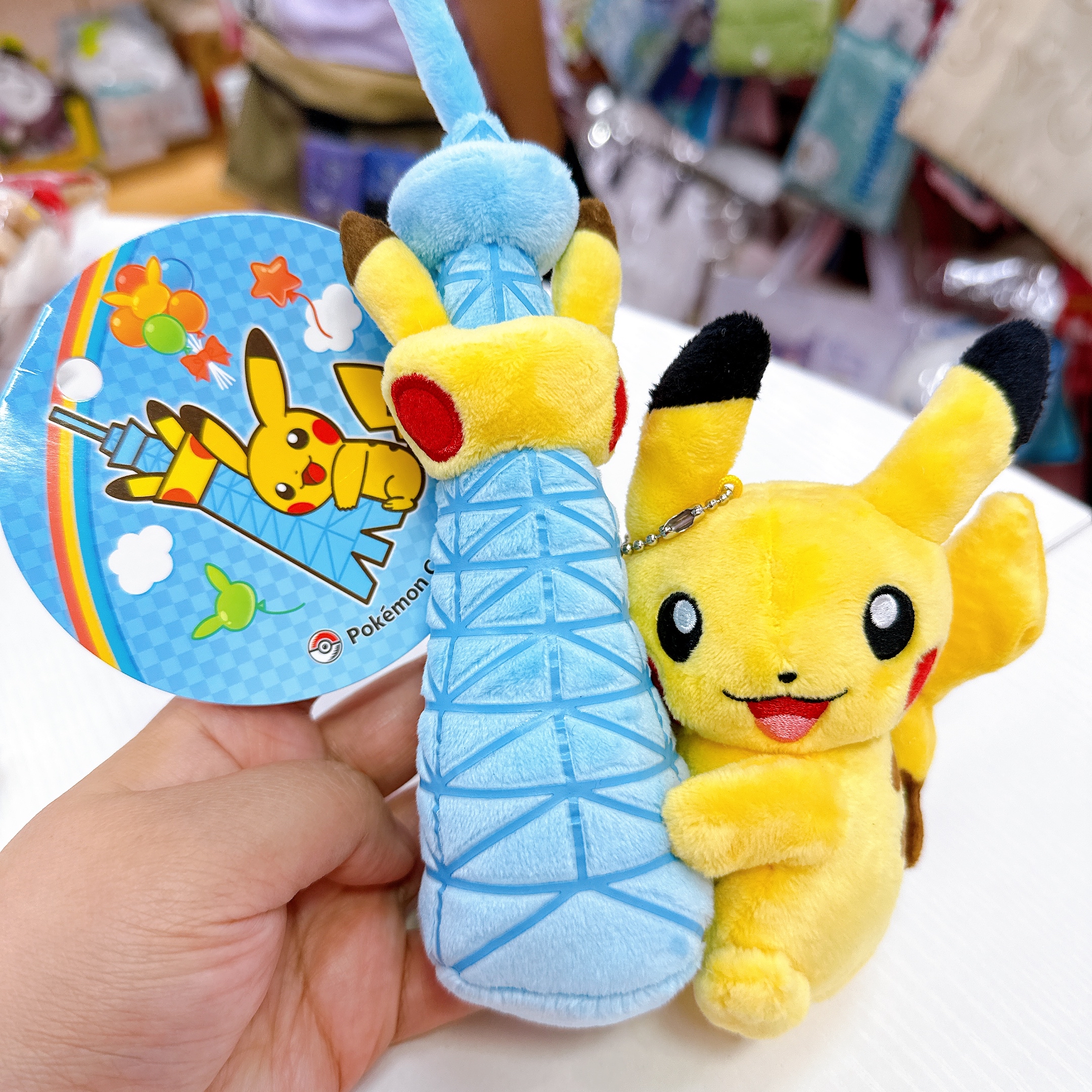 日本直送比卡超晴空塔限定公仔掛飾