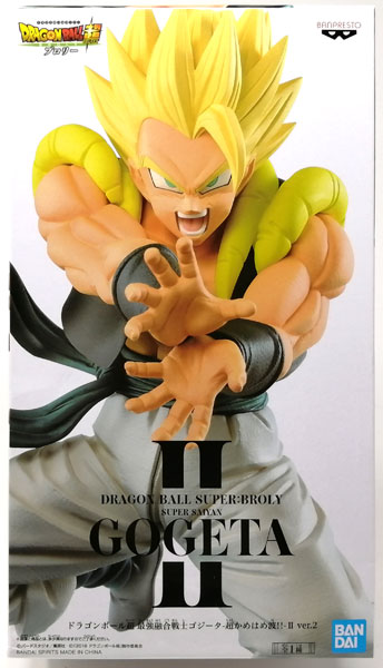 Banpresto, Figure: Dragon Ball Super, Super Kamehameha II Ver. 2 Super Saiyan Gogeta Ver. 2 龍珠超 超級撒亞人 格古達 龜波氣功