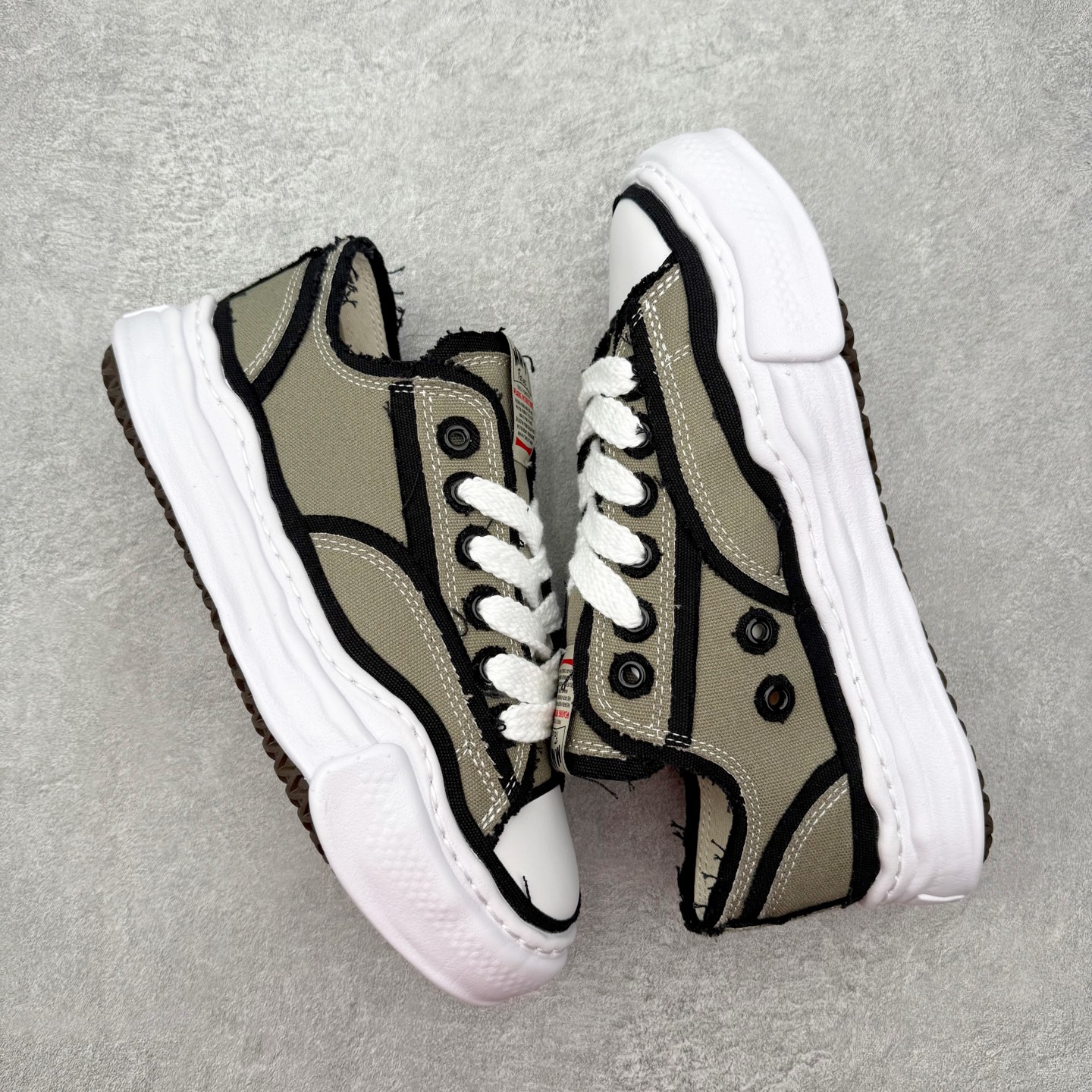 Maison Mihara Yasuhiro MMY "Peterson" OG Sole Canvas Low-top Sneaker