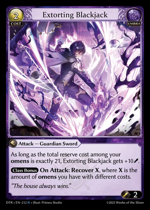 Extorting Blackjack / DTR-212 (R)