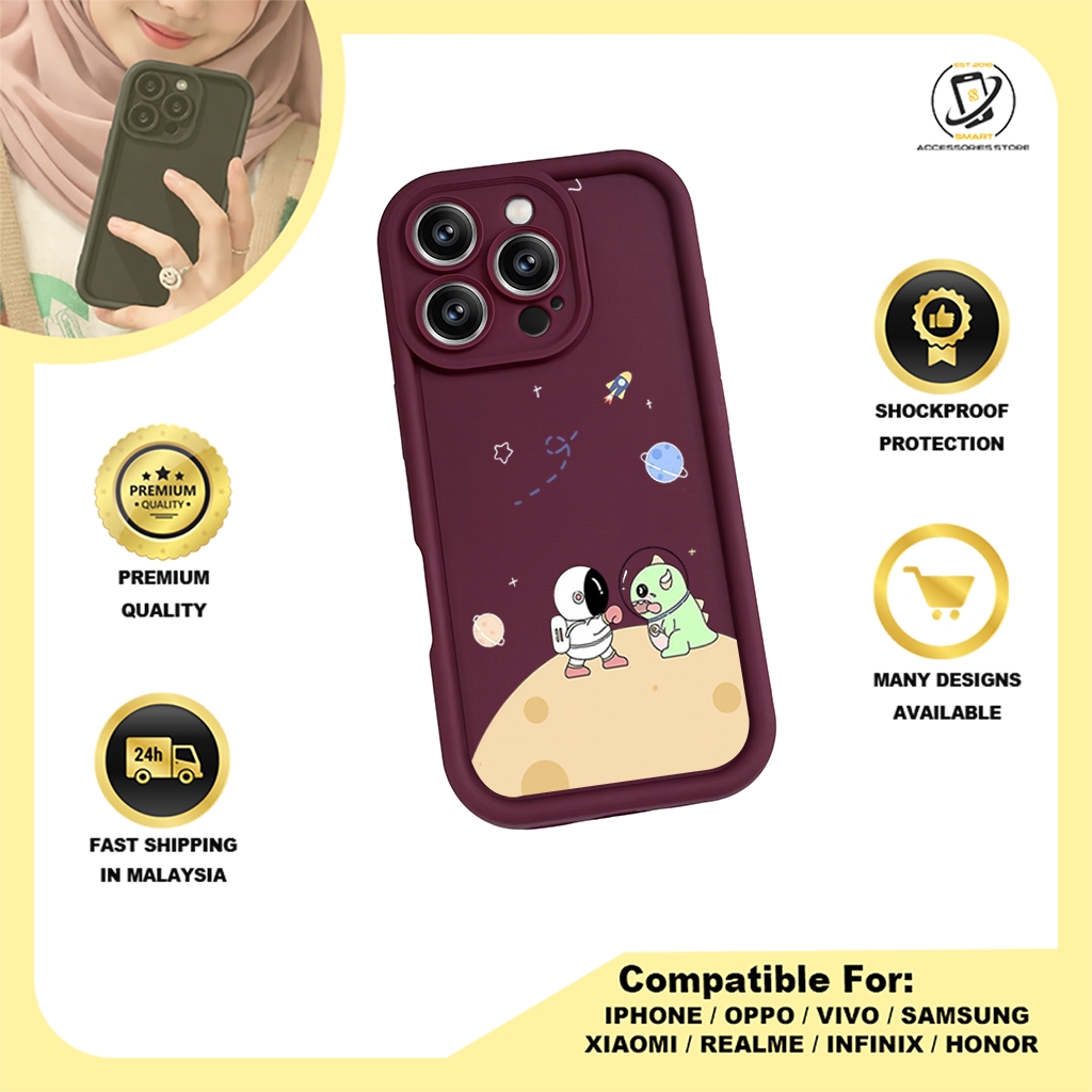 TPU DESIGN CASE PHONE FOR OPPO - DESIGN MOON A