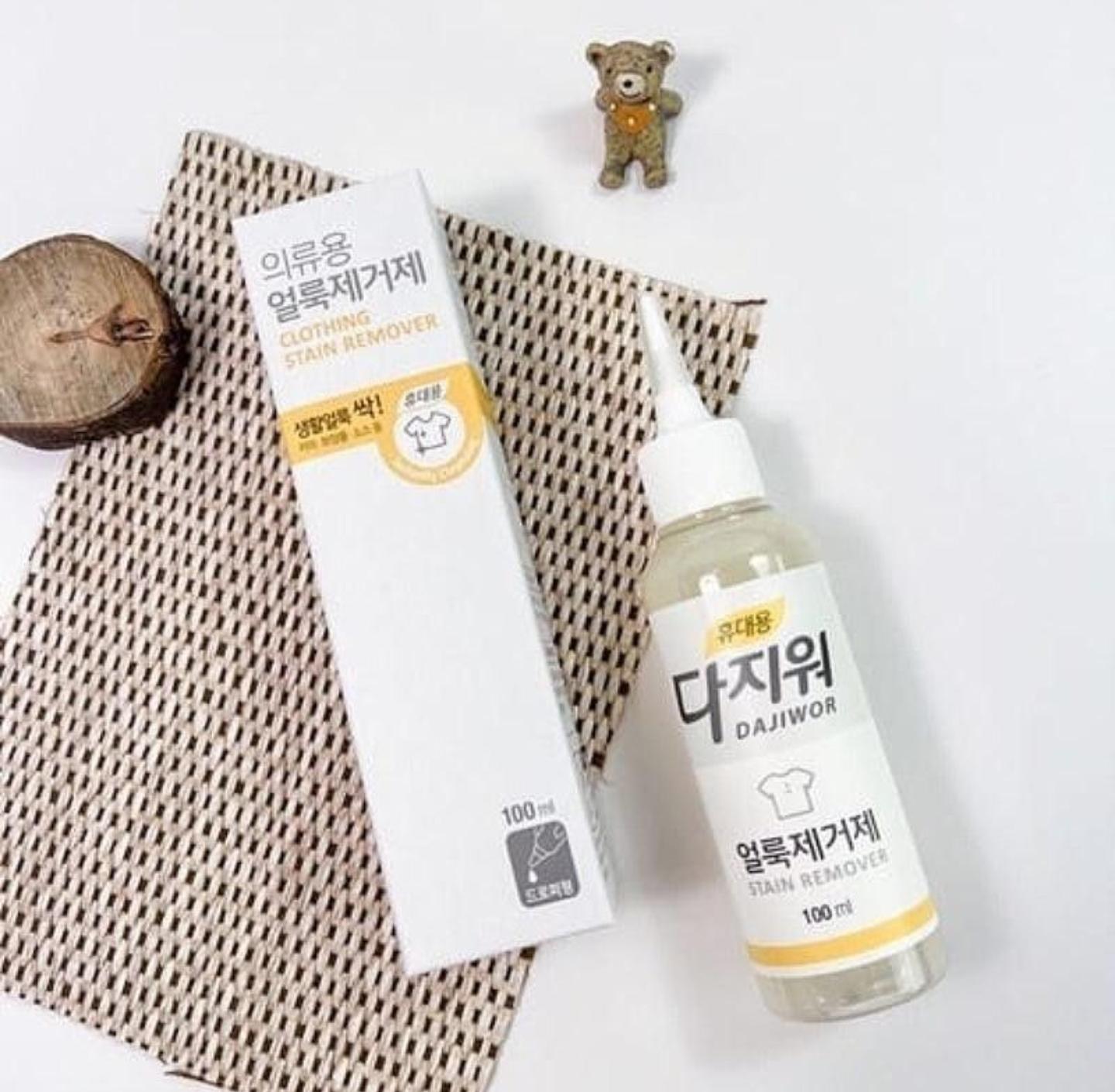 韓國DAJIWOR瞬效衣物去漬劑 100ml 便攜式 強效去污 免水洗 不留痕