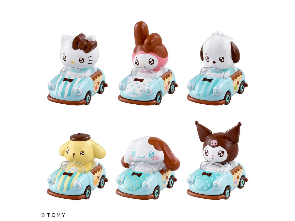 Sanrio系列 Tomica TUNES 合金車 盲盒
