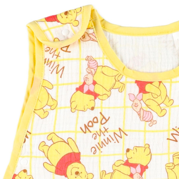 🇯🇵預訂 日本直送🇯🇵Winnie The Pooh小熊維尼滿印棉紗背心防踢睡袋