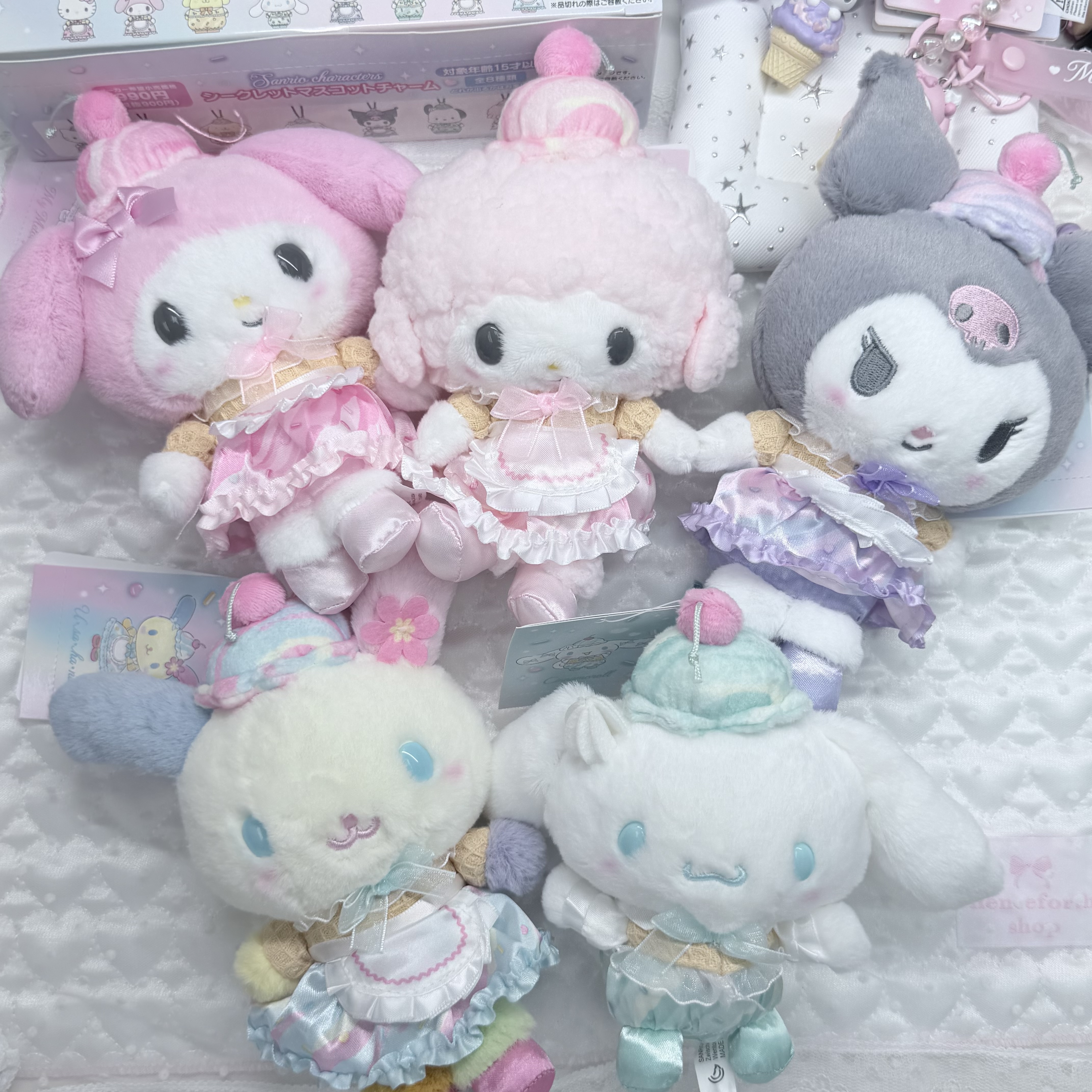 Sanrio 雪糕系列 吊飾 心心扣
