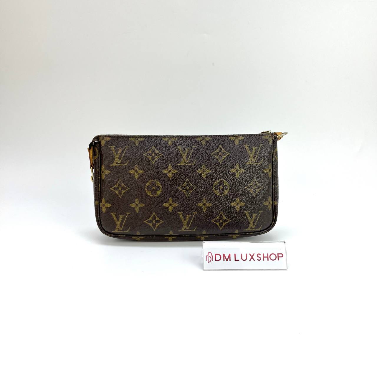 LV Monogram Pochette Accessories GHW