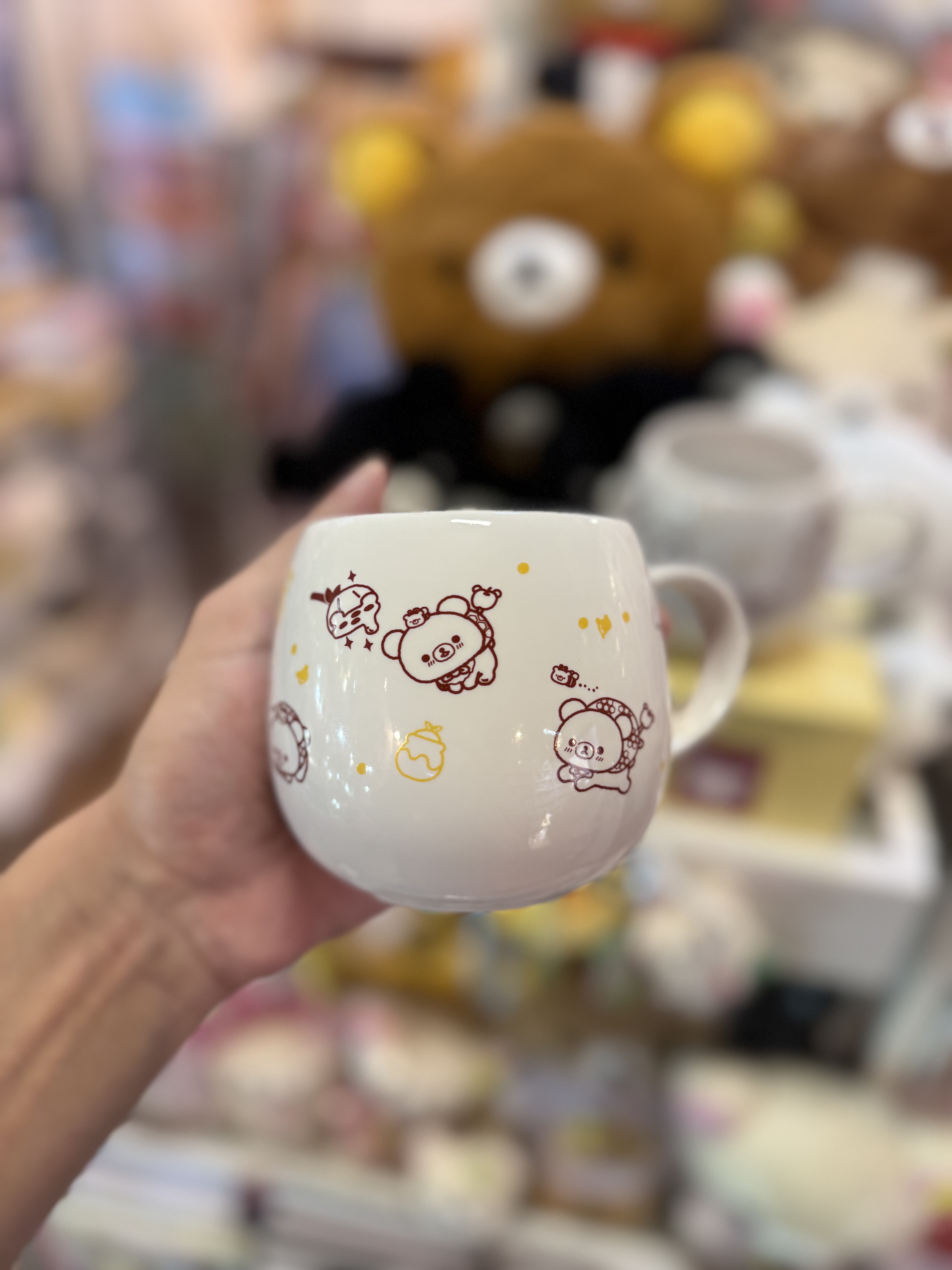 《現貨》全新日本專店限定 小熊10週年紀念陶瓷杯