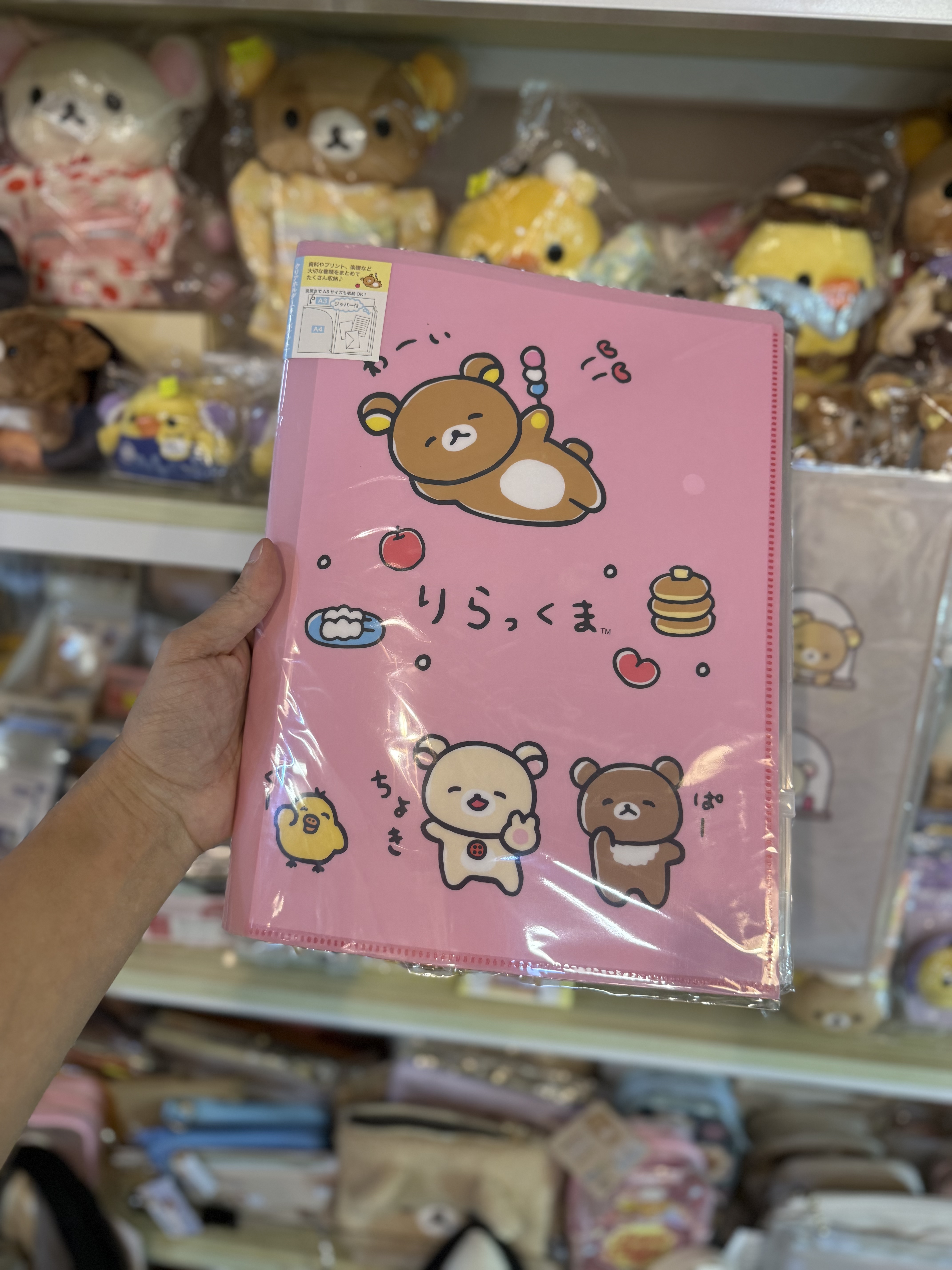 《現貨》全新rilakkuma A3/ A4 多頁file 