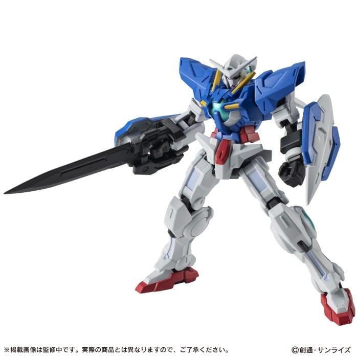 GUNDAM CAPSULE ACTION GUNDAM EXIA Mobile Suit Gundam 可動 高達Exia (盒裝) 機動戰士 食玩 盒玩