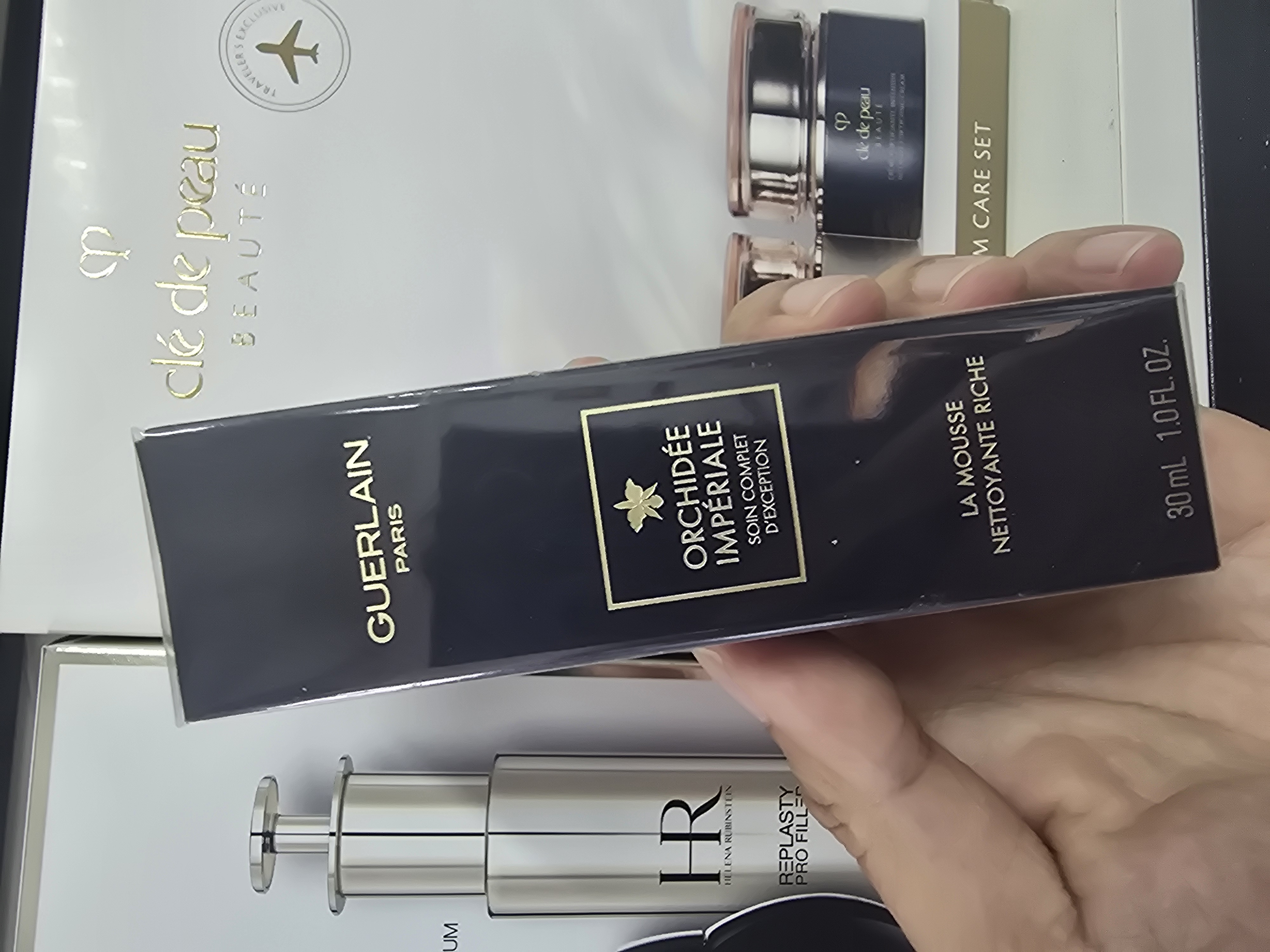 清貨價 蘭花泡沫洗面奶30ml