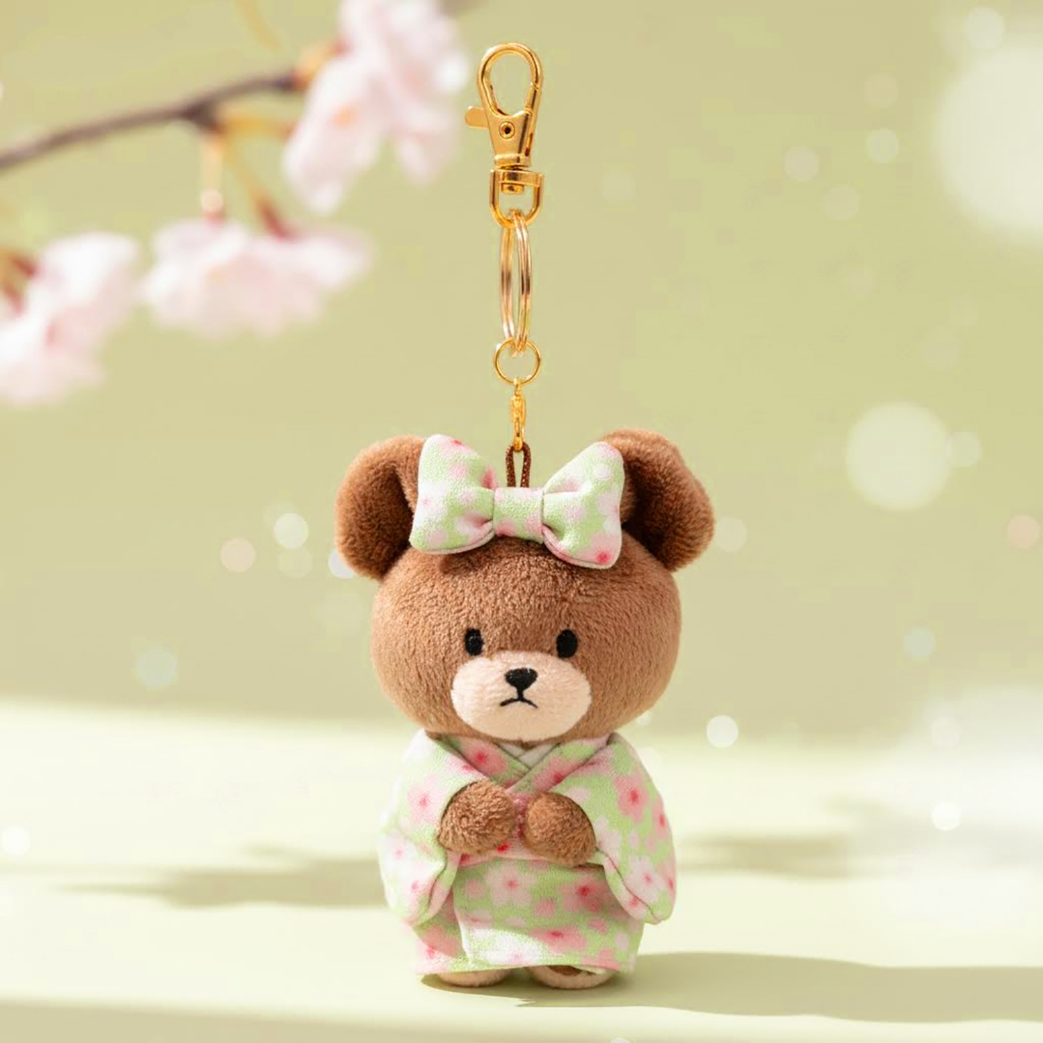 The Bears' School - 公仔掛飾 (淺綠色和服Jackie款)